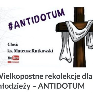 Wielkopostne rekolekcje dla młodzieży